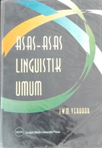 Asas-Asas Linguistik Umum