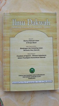 Image of Ilmu Dakwah: Academic Journal for Homiletic Studies