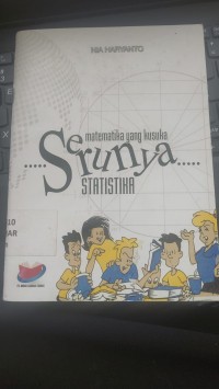 Matemarika yang kusuka serunya  statistika