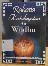 Image of rahasia kedahsyatan air wudhu